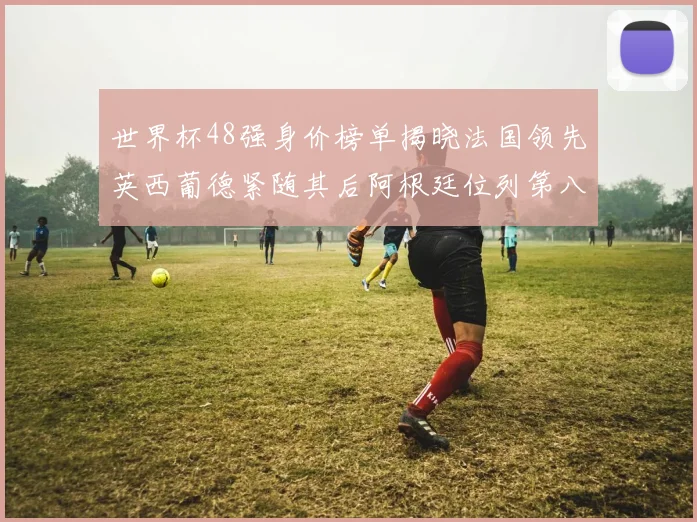 世界杯48强身价榜单揭晓法国领先英西葡德紧随其后阿根廷位列第八